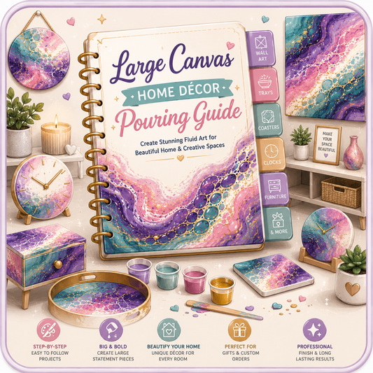 Large Canvas & Home Décor Pouring Guide