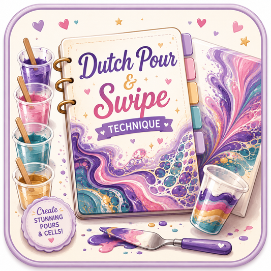 Dutch Pour & Swipe Technique