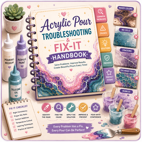 Acrylic Pour Troubleshooting & Fix-It Handbook